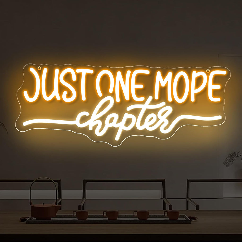 Book Lover Neon Wall Light