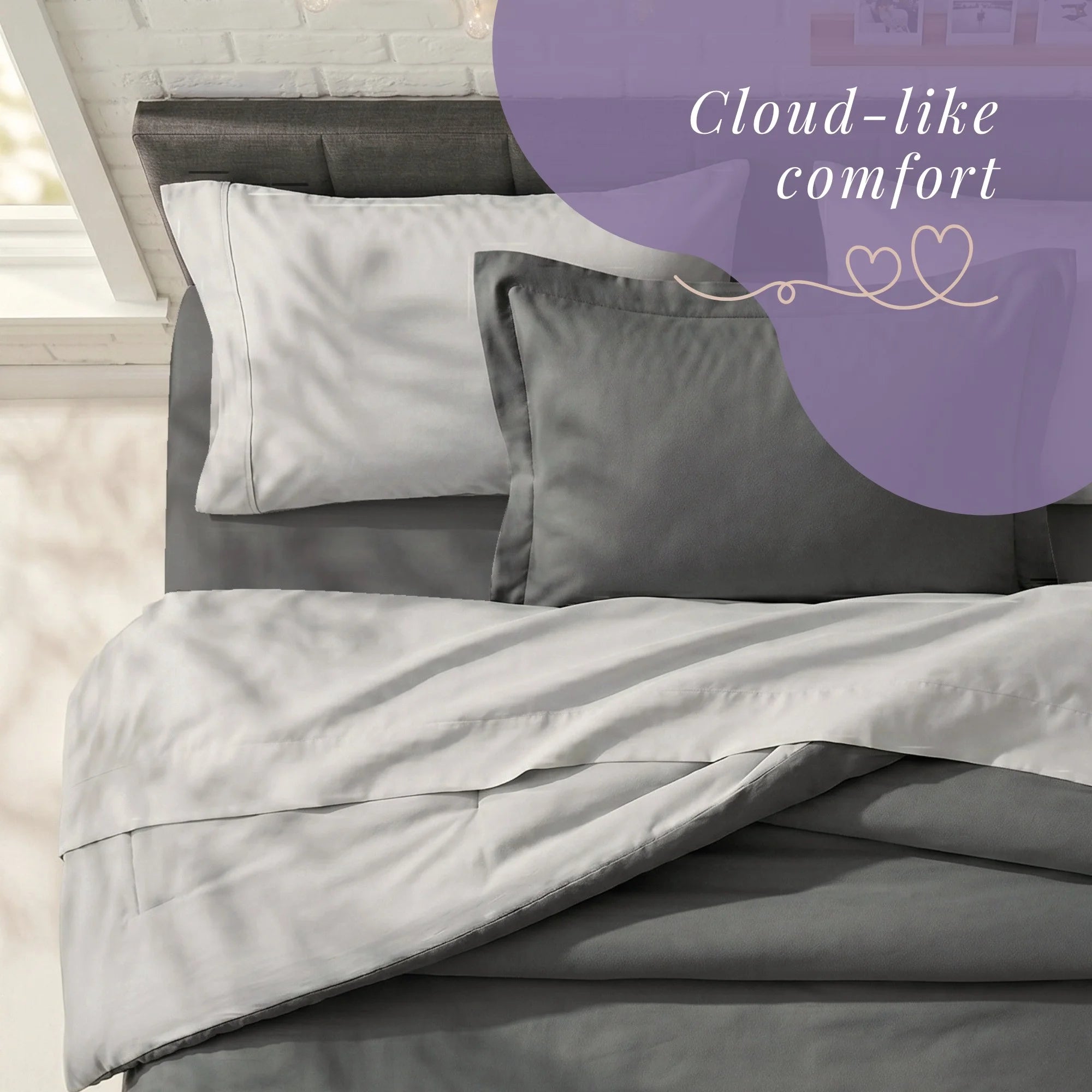 Complete Dorm Essentials Bed-In-A-Bag Set