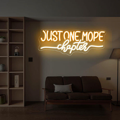 Book Lover Neon Wall Light