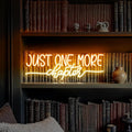Book Lover Neon Wall Light
